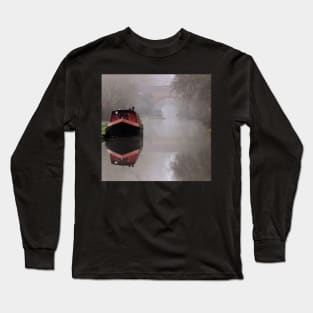 Mystical Barge on the Canal Long Sleeve T-Shirt